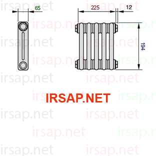 Радиатор IRSAP Tesi 20200/5 T23 CL 01